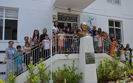 Çocuklar Sapadere İpek Evi’nde