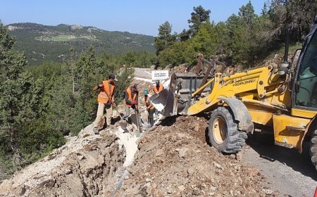 ASAT’tan Korkuteli’de 28 kilometrelik içme suyu çalışması