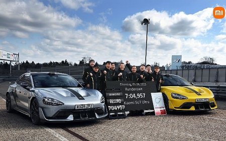 Xiaomi SU7 Ultra, Nürburgring’de Elektrikli Üst Segmentte Rekor Kırdı