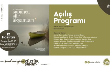 24. Uluslararası Sapanca Şiir Akşamları başlıyor