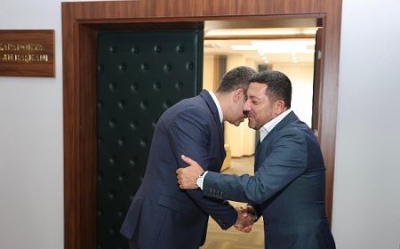 Başkan Arı’dan Kapadokya Alan Başkanı Aslanbay’a Ziyaret