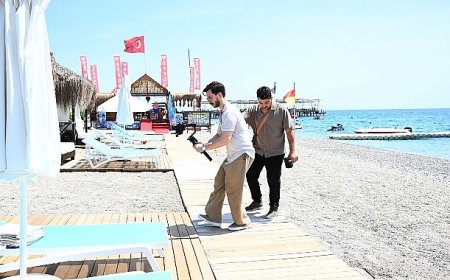 Kemer tanıtım çekimleri devam ediyor