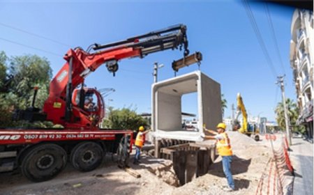 İZSU’dan bir yılda 75 kilometrelik yağmur suyu yatırımı