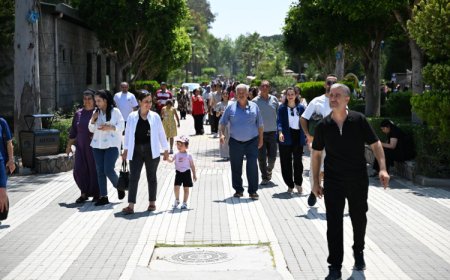 Tarsus Doğa Parkı’na yoğun ilgi!