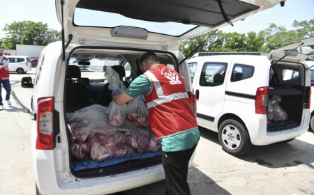 Ankara’da 3 tondan fazla et dağıtıldı