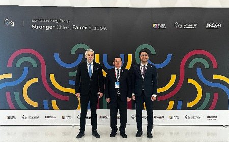Başkan Erkan Aydın Portekiz’de Eurocities ‘Call To Action’ sözleşmesini imzaladı