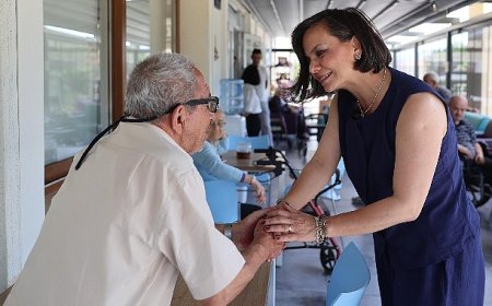 Başkan Kınay’dan Huzurevi Sakinlerine Bayram Ziyareti