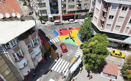 Konak’ta okul yollarına renkli dokunuş yayılıyor