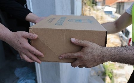 Konak’ta kapı kapı dayanışma