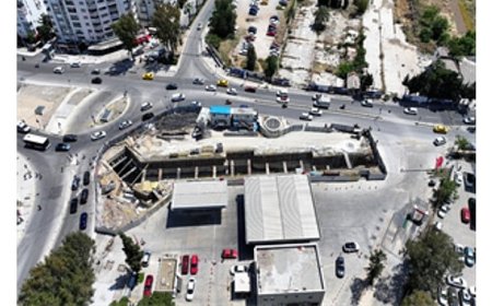 Hastane yolcuları için özel yaya tüneli