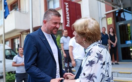 Başkan Görkem Duman’dan huzurevi ziyareti