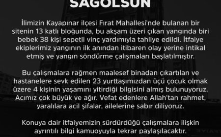 Diyarbakır’da yangın faciası! Soruşturma başlatıldı: 4 ölü!