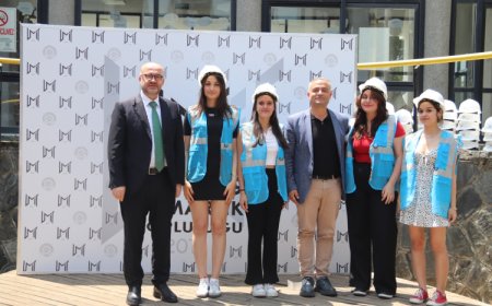 Bursa’da genç mimarlar ilk baretlerini taktı