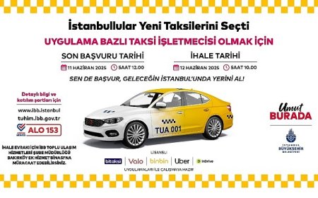 ‘Uygulama Bazlı Taksi Taşımacılığı’ Hayata Geçiriliyor