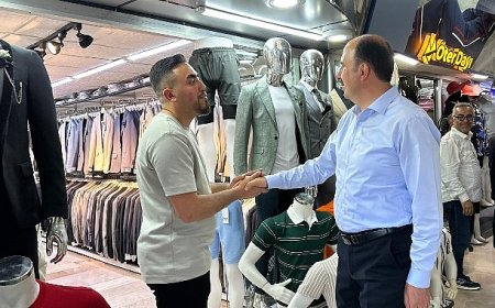 Başkan Altay Bayram Alışverişine Çıkan Konyalıları ve Esnafları Ziyaret Etti