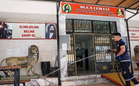Buca’da bayram öncesi temizlik seferberliği