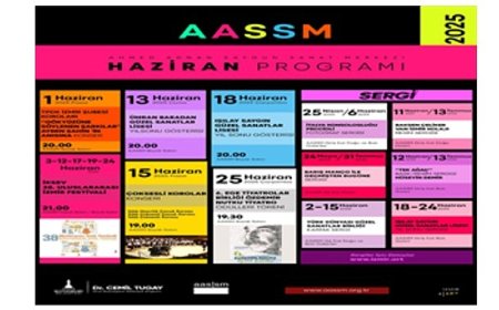 Haziran ayında sanat dolu günler