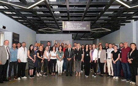 Nilüfer Belediyesi çalışanları bayramlaştı