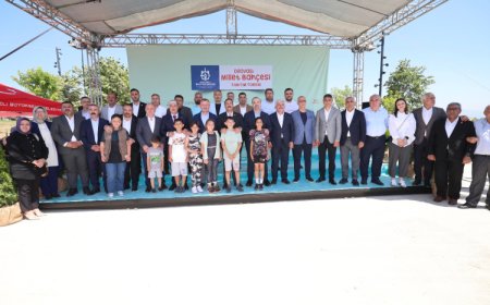Kocaeli’den Dilovası’na bayram hediyesi… Millet Bahçesi açıldı
