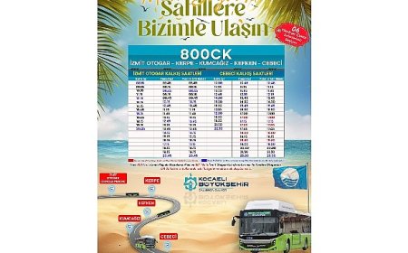 800CK, 6 Haziran’da yola çıkıyor