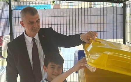 Gölcük Belediyesi’nden öğrencilere sıfır atık eğitim sahası