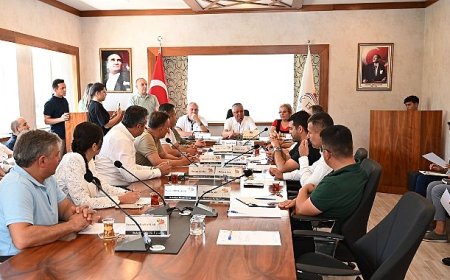 Kemer Belediyesi Haziran ayı meclisi yapıldı