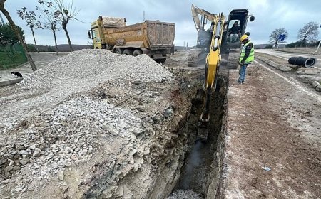 İlimtepe’nin geleceği için 9 bin 134 metre yeni kanalizasyon hattı