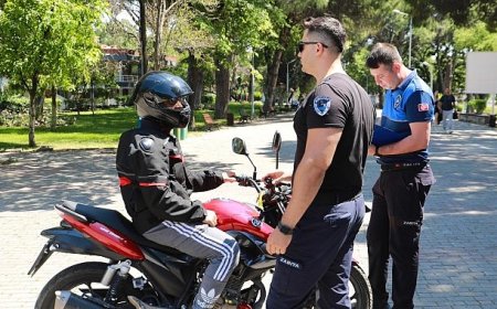 Burhaniye Belediyesi Zabıta Trafik Ekiplerinden sıkı denetim