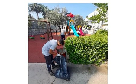 Urla’da bayram ve yaz sezonu için yoğun mesai