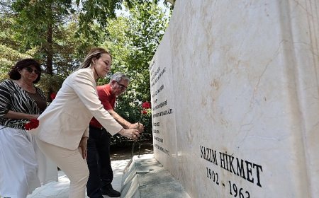 Nazım Hikmet Konak’ta anıldı