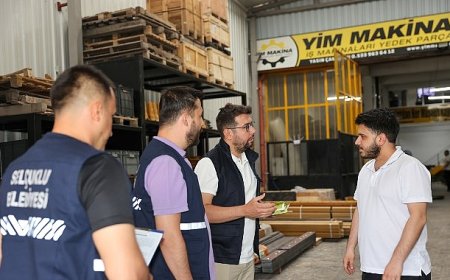 Selçuklu’da Sanayi Esnafı Atık Yönetimi Konusunda Bilgilendiriliyor