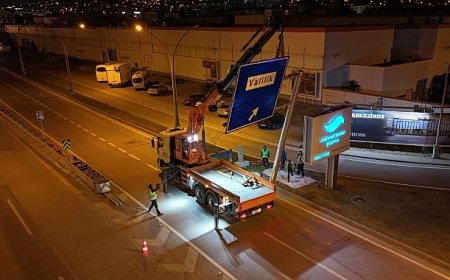 L tipi levhalar, trafik akışını rahatlatıyor