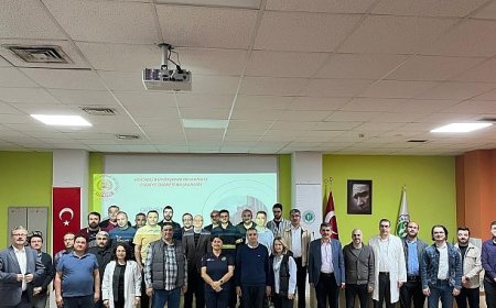 Büyükşehir İtfaiyesi’nden KOÜ personeline eğitim