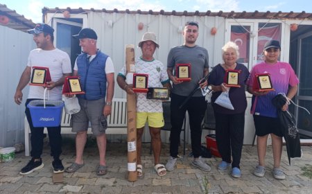 Edirne Mecidiye Sahili’nde olta sesleri
