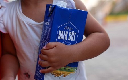 Halk Süt Projesi’yle on binlerce miniğe temel destek