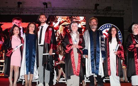 EÜTF’de 65. Dönem Mezunları Büyük Bir Coşku İle Uğurlandı