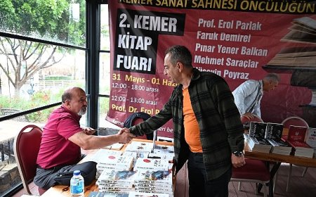 Kemer Kitap Fuarı başladı
