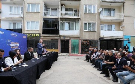 Başkan Taban Osmaniye Mahallesi sakinleriyle buluştu