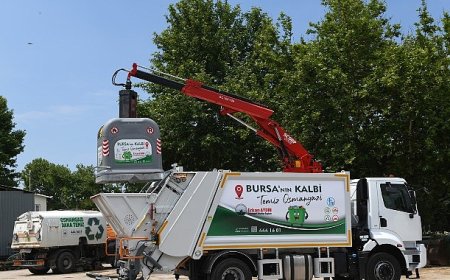 Osmangazi Belediyesi yerüstü çöp konteyner sistemine geçiyor