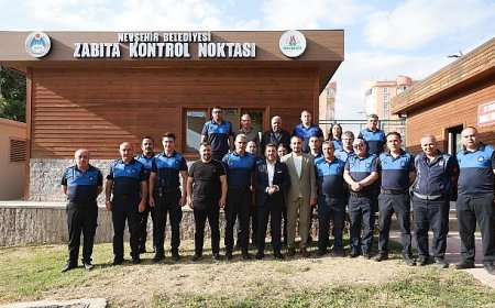 Yeni Zabıta Kontrol Noktası Hizmete Başladı