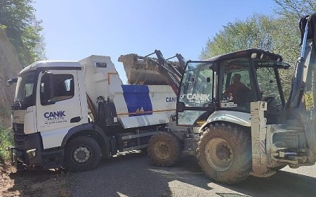 Canik’te Kırsalda Ulaşım Atağı