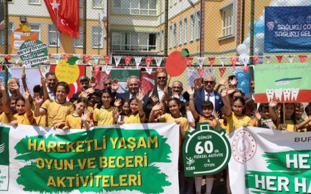 Bursa’da Sağlık Elçileri Yetişiyor: “Sağlıklı Çocuk, Sağlıklı Gelecek” programı başladı