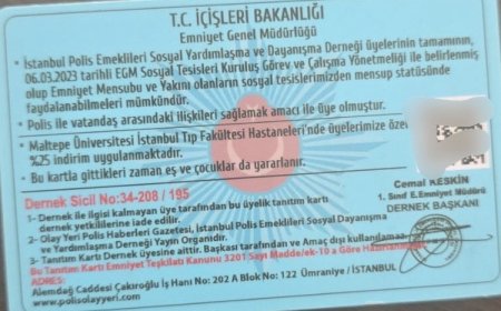 Polis emeklileri derneklerinde ‘Basın Kartı’ skandalı!