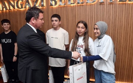 Başkan Aydın, LGS’ye hazırlanan öğrencileri ağırladı