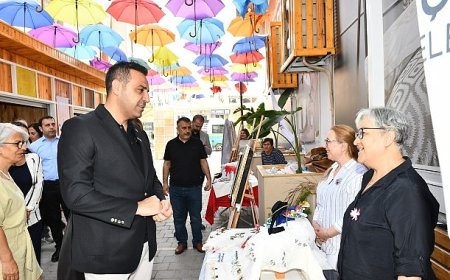 Çiğli’de kadınların el emeği ürünleri görücüye çıktı