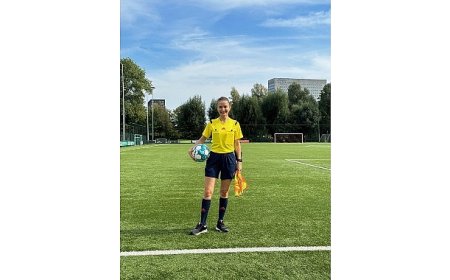 FIFA kokartlı kadın hakem Türkiye’de bir ilke imza attı!