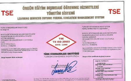 Konya Büyükşehir Belediyesi İtfaiye Dairesi Başkanlığı’na TSE’den Sertifika