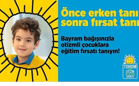 Kurban Bayramı’nda Bağışlarınızla Otizmli Çocukların Eğitimine Katkıda Bulunun