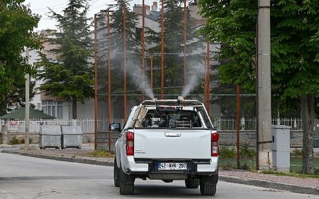 Selçuklu’da ilaçlama çalışmaları başladı