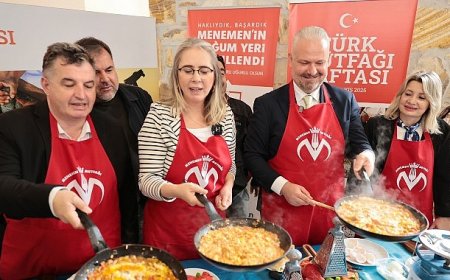 Türk Mutfağı Haftası’na Menemen damgası!